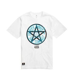 Converse x Neighborhood Tee Mens T Shirt Cotton White Multi Sizes NWT